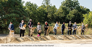 Waltham High School Groundbreaking